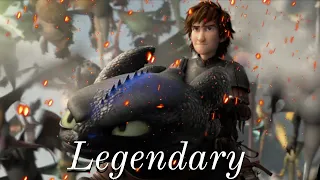 Hiccup and Toothless - Legendary (HTTYD Tribute)