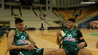 Guess who? Panathinaikos edition: Panagiotis Kalaitzakis vs  Georgios Kalaitzakis