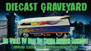 Learn How to Customize your Hot Wheels VW Drag Bus with Amazing Airbrush Techniques!