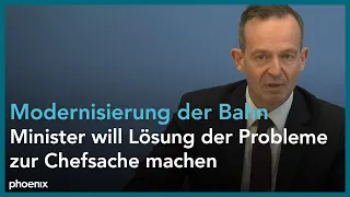 „Zukunft der DB und der Schiene“ mit Volker Wissing, Verkehrsminister und Bahnchef Richard Lutz