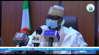 GOVERNOR ABUBAKAR SANI BELLO ASSENTS TO 2022 APPROPRIATION BILL INTO LAW