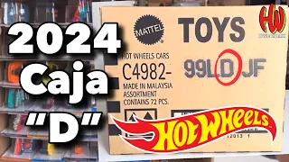 Caja "D" 2024 Hot Wheels básicos