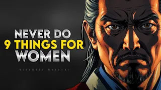 9 Things Smart Men Should Not Do With Women | Miyamoto Musashi