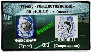 Финал. Все голы. СК «Ф.Л.А.Г.» Черноморец (Гусев) : ДЮСШ-11 (Скорищенко) 0:1