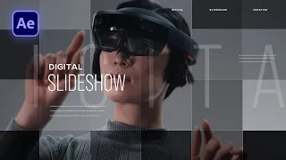 After Effects Tutorial: Digital Slideshow in After Effects | Free Project