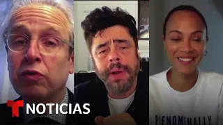 Benicio del Toro y su hermano luchan contra la desinformación sobre el COVID-19 | Noticias Telemundo