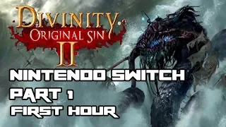 DIVINITY: ORIGINAL SIN 2 - DEFINITIVE EDITION for Nintendo Switch Part 1 (First Hour)