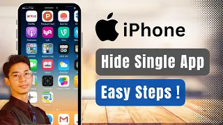 How to Hide One App in iPhone !