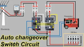 Automatic changeover switch / Automatic changeover Switch Connection for Generator