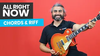 All Right Now Guitar Lesson [Chords & Rhythm] How To Play All Right Now By Free