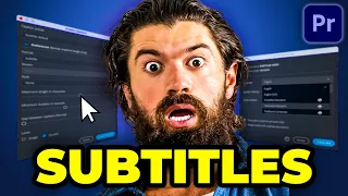 FINALLY! You Can Create & Animate Subtitles in Premiere Pro