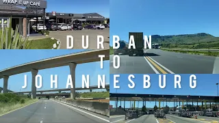 Let’s experience driving from Durban to Johannesburg | South Africa |