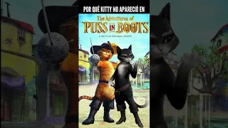 ¿Porqué Kitty Softpaws NO salió en Las Aventuras del Gato con Botas? #shorts Detective Azulino