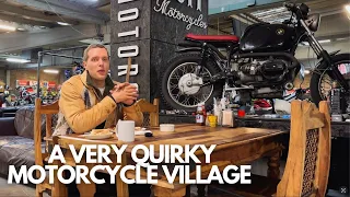 Riding Through Heavily Flooded Roads to a Unique Motorcycle Village!