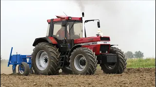 Ripping soil | CASE IH 1455 XL vs Puma 160 | Pure Sound | Post Harvest Cultivation