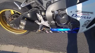 Geiler legaler sound mit bodis exhaust honda sc59 cbr1000rr fireblade