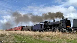 Steamrail Steam Train To Ballarat With A2 986, K140 & T364 (9/6/2023) - PoathTV Australian Railways
