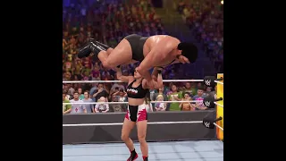 Ronda Rousey vs. André the Giant | WWE 2K22 #shorts