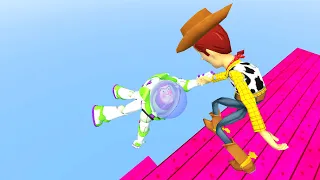 Gmod Ragdolls [Woody, Buzz, Jessie from Toy Story] vol.3