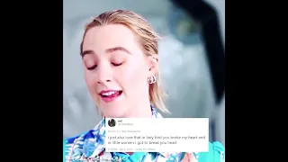 Saoirse Ronan once said...