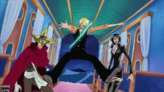 CP9 Blueno Vs  Black Leg Sanji