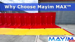 The Mayim™ MAX Flood Control Barrier | What It Is and How It Works