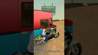 Bike Stunt Pt.76 In GTA San Andreas #gtasanandreas #shorts