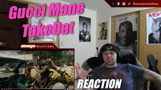 GUCCI WANT ALL THE SMOKE WITH DIDDY!! | Gucci Mane - TakeDat [Official Music Video] (REACTION!!)