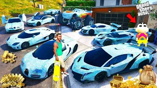 FRANKLIN TOUCH ANYTHING BECOME GOLD || EVERYTHING IS FREE IN GTA 5