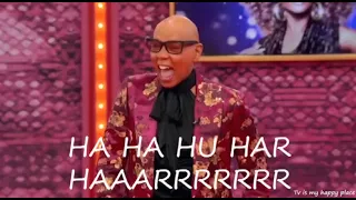 RuPaul Laughing is pure joy... and a meme
