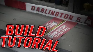 How I Built the Darlington Raceway for my NASCAR Stop-Motion Series!