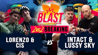 Lorenzo & Cis vs Intact & Lussy Sky I Top 16 2vs2 Breaking I The Legits Blast 2023