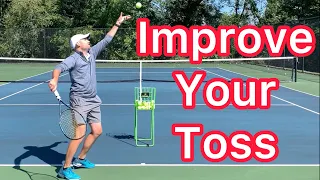 Improve Your Serve Toss Consistency (5 Easy Tennis Tips)