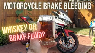 Motorcycle Brake Bleeding - How to Bleed Your Motorcycle's Brakes / Brake Fluid Flush