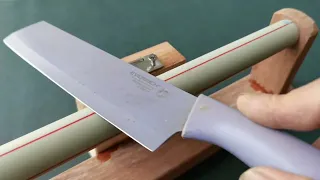 How To Sharpen a Knife To Razor Sharp