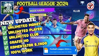 New Update! Football League 2024 Mod Android Apk - No Password || Transfer Terbaru