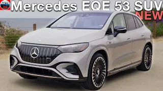 NEW 2024 Mercedes AMG EQE 53 SUV - FIRST LOOK, Driving, interior & exterior