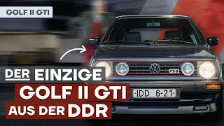 VW Golf GTI Oldtimer mit einzigartiger DDR-Geschichte