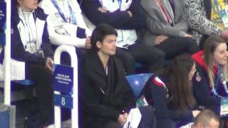 Sochi 2014 Stéphane Lambiel during Volosozhar-Trankov FS 00676