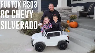 Funtok - RS03 - RTR Kid's Ride On & RC Chevy Silverado