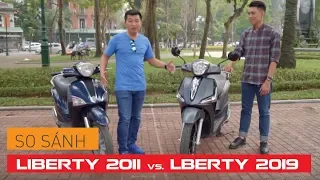 [So Sánh] PIAGGIO LIBERTY 2011 và LIBERTY 2019 | Whatcar.vn