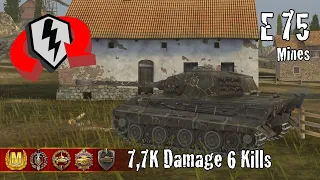 E 75  |  7,7K Damage 6 Kills  |  WoT Blitz Replays