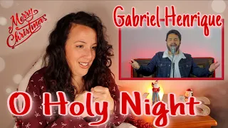 Reacting to Gabriel Henrique | O Holy Night - ( Cover Mariah Carey) 🎄CHRISTMAS REACTION🎄