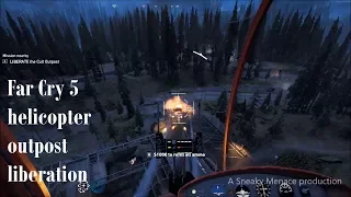 Far cry 5 helicopter guns blazing outpost liberation