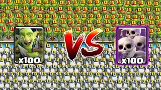 [MAX] GOBLIN GANG VS SKELETON ARMY | Clash Royale Super Challenge #2