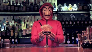 La casa de Papel - Money Heist - Cocktail Bankrobber Dux Barcelona