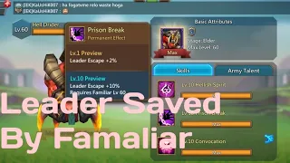 Unbelievable Hell drider Skill (Leader escape) My leader walk back Lords Mobile