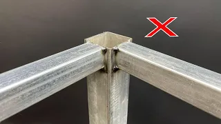 The simplest way to weld 90 degree thin pipes, Nasa welding engineer taught me