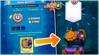 ¡¡ HACEMOS UN 12-0 EN EL GRAN DESAFIO Y CONSIGO LEGENDARIA !! - Clash Royale [WithZack]