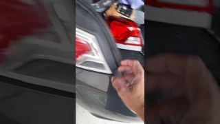 Changing 2015 Chevy Impala Tail Light pt 1
